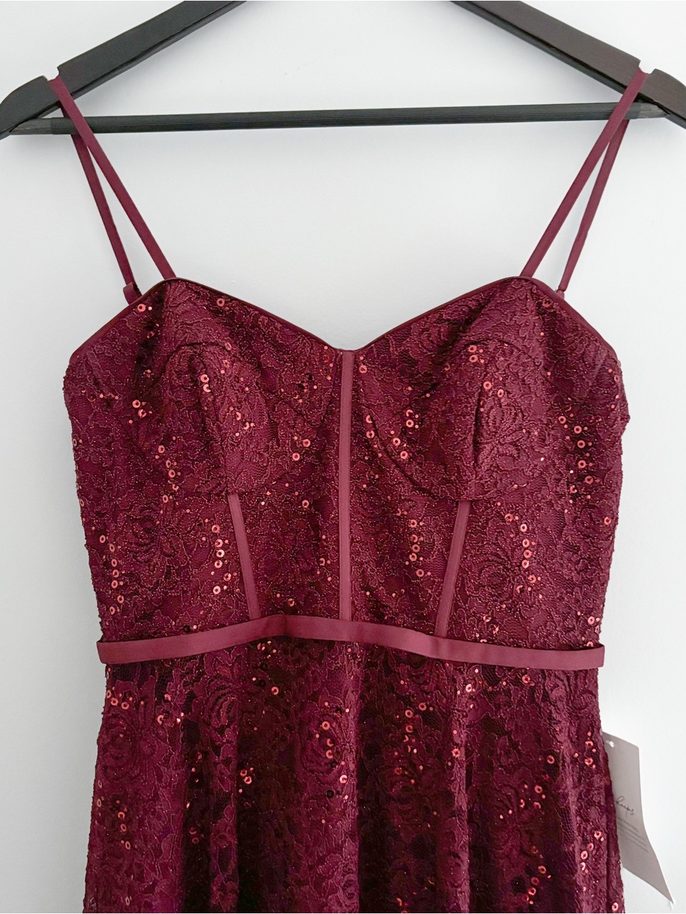 Jules & Cleo sparkle lace evening gown - Picture 5 of 14